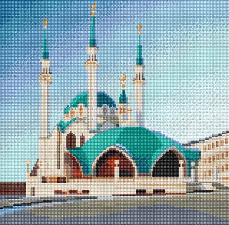 Алмазная вышивка «Кул Шариф» — картинка 2