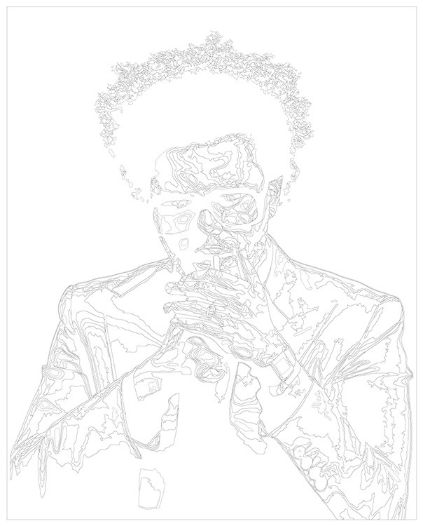 Картина по номерам «Музыкант The Weeknd Викенд 8» — картинка 3