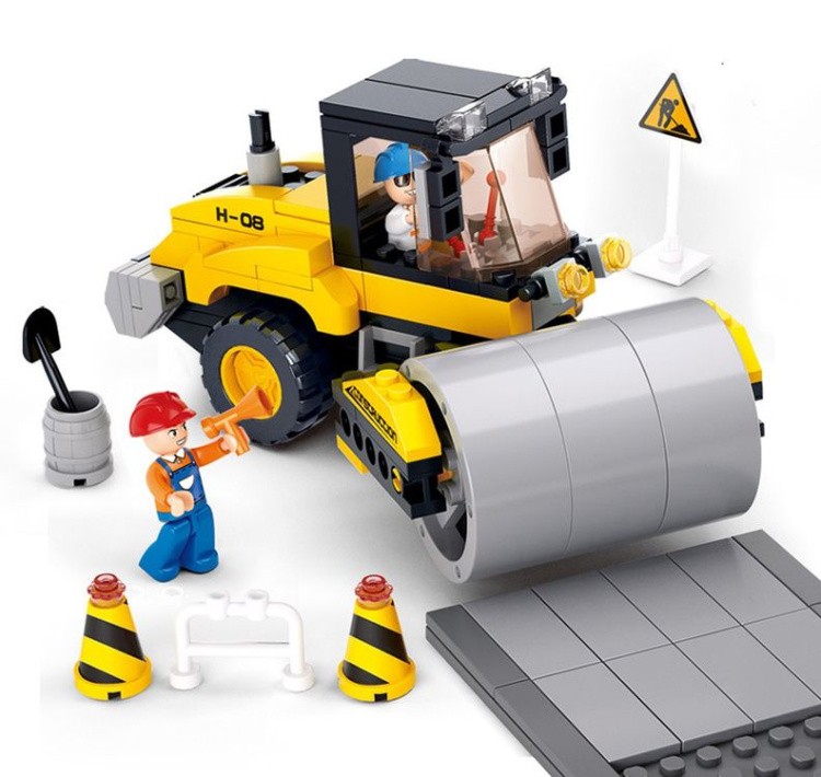 Конструктор «Строительная техника.Каток», 171 деталь — картинка 2