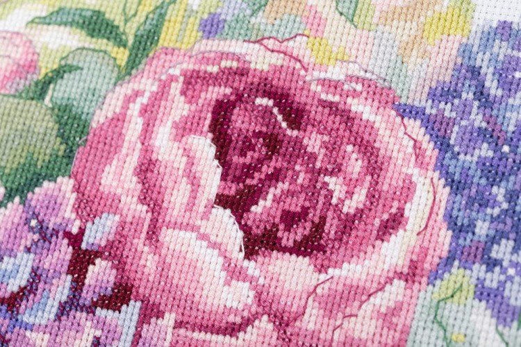 Набор для вышивания «Букет с пионами» — картинка 2