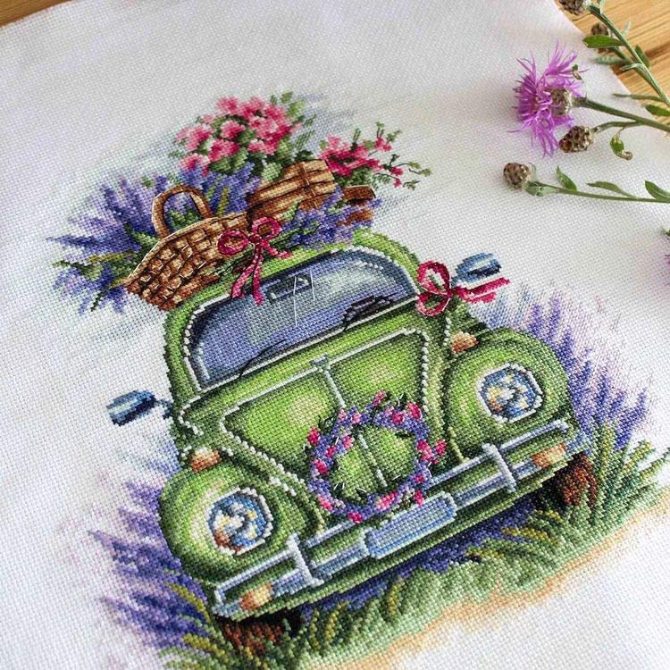 Набор для вышивания «По цветущим полям» — картинка 4