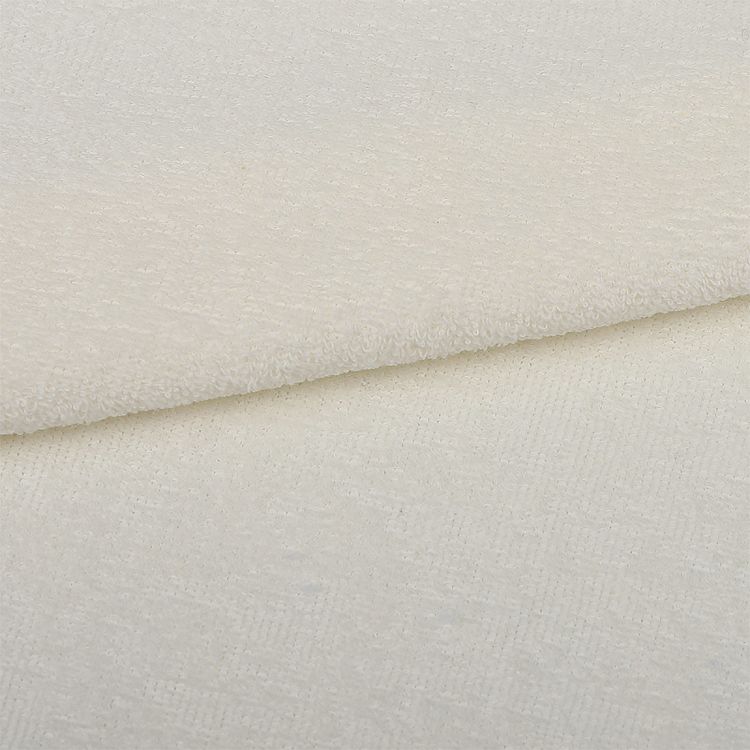 Ткань Махра, гл/крашеная, 6 м, ширина 230 см, 160 г/м², цвет: безе, TBY — картинка 3