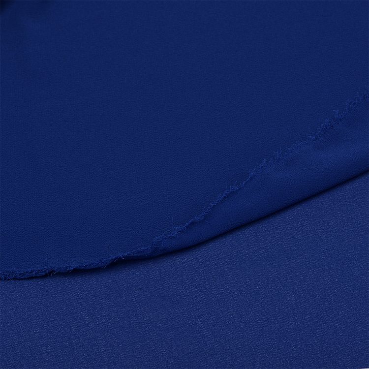 Ткань Креп-шифон, 5 м, ширина 150 см, 105 г/м2, цвет: василек, TBY — картинка 4