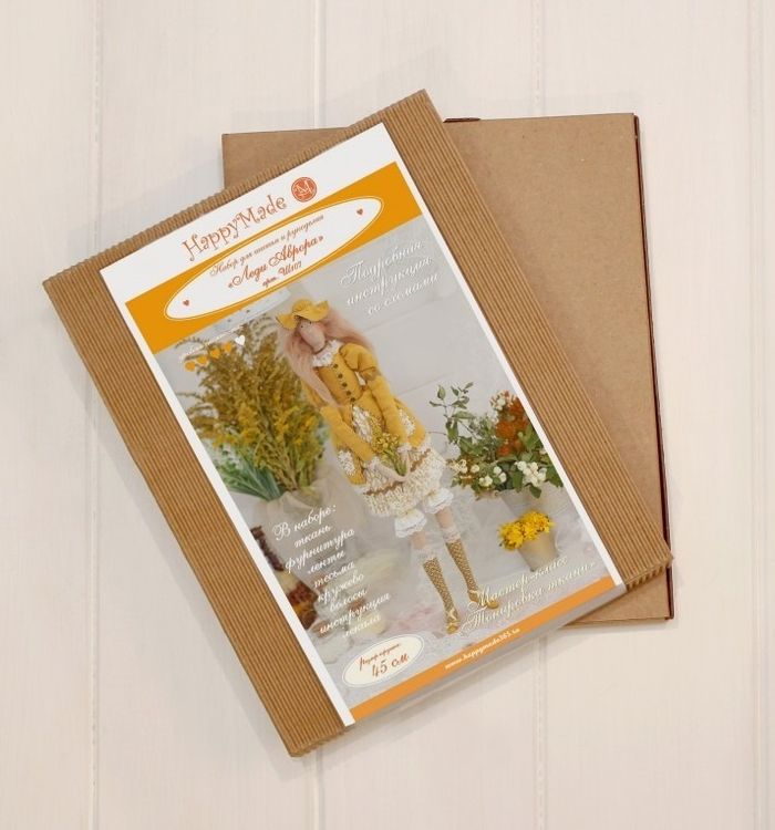 Набор для шитья игрушки «Леди Аврора» — картинка 3