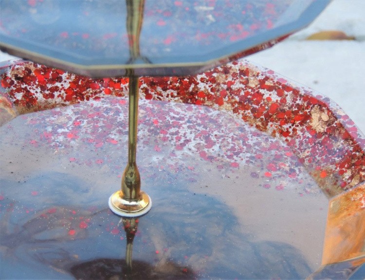 Силиконовый молд - Заготовка для фруктовницы граненая, набор — картинка 3