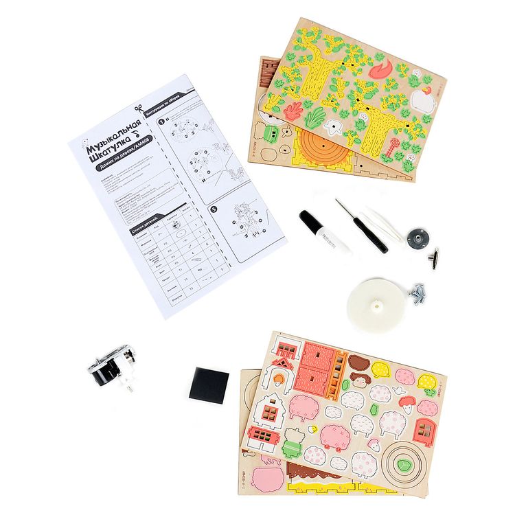 3D-пазл Домик на дереве (музыкальная карусель) — картинка 2