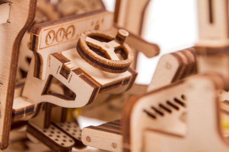 Конструктор из дерева «Погрузчик», Wood Trick — картинка 5