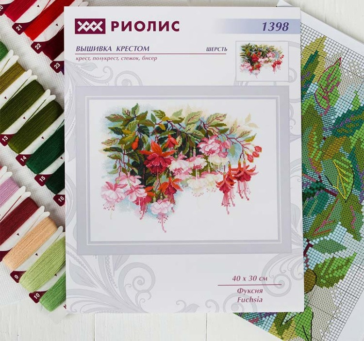 Набор для вышивания «Фуксия» — картинка 4