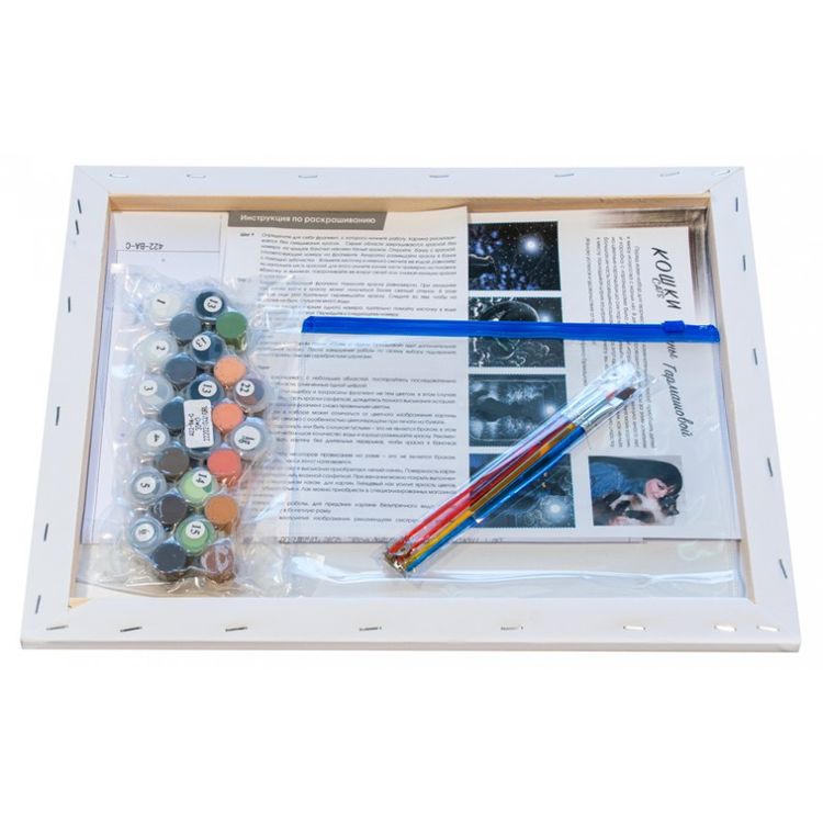 Картина по номерам «Двойняшки» — картинка 3