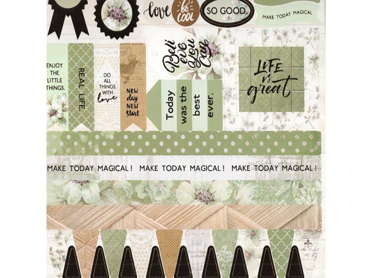 Набор бумаги «Весенние цветы» — картинка 18