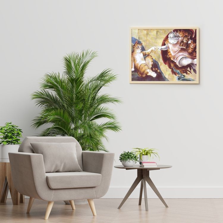 Картина по номерам «Сотворение кота» — картинка 4