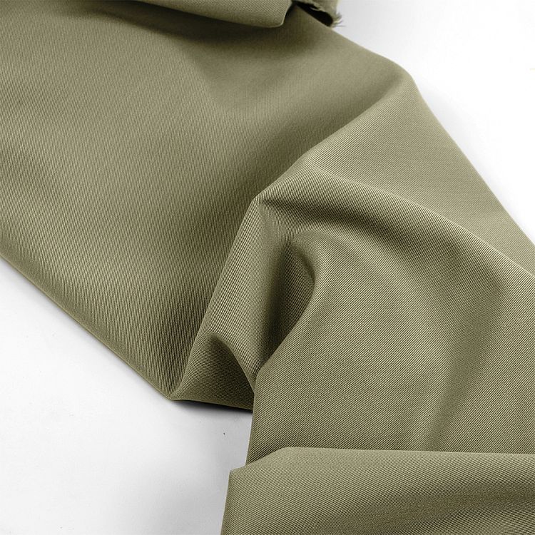 Ткань Костюмная Гальяно, 1 м х 150 см, 200 г/м², цвет: хаки меланж, TBY — картинка 5