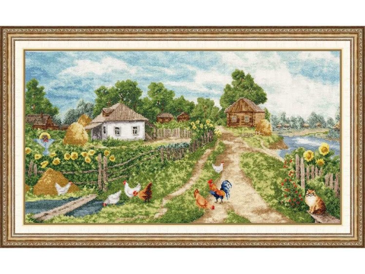 Набор для вышивания «Деревенька» — картинка 2
