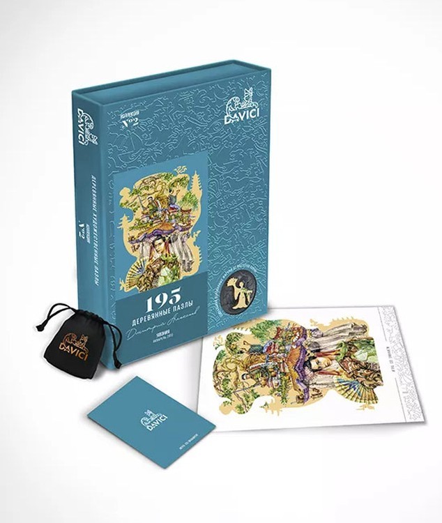 Деревянные пазлы DAVICI «Япония» — картинка 10