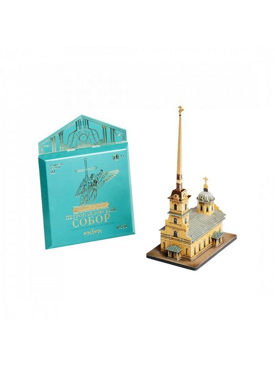 Сборная модель из картона «Петропавловский собор. Серия Петербург на ладони» — картинка 4