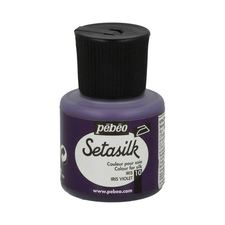 Краска по шелку Setasilk PEBEO, цвет: ирис фиолетовый, 45 мл