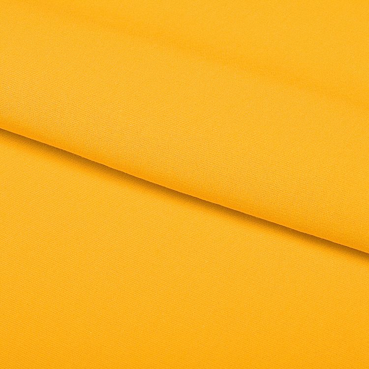 Ткань трикотаж Футер 2х нитка, начес, с лайкрой, 6 м, ширина 200 см, цвет: манго, TBY — картинка 2