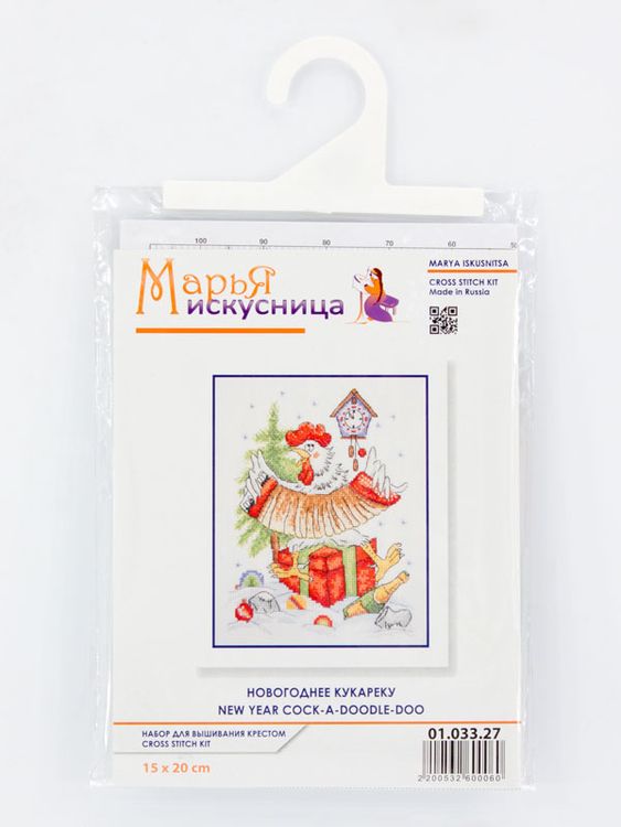 Набор для вышивания «Новогоднее кукареку» — картинка 2