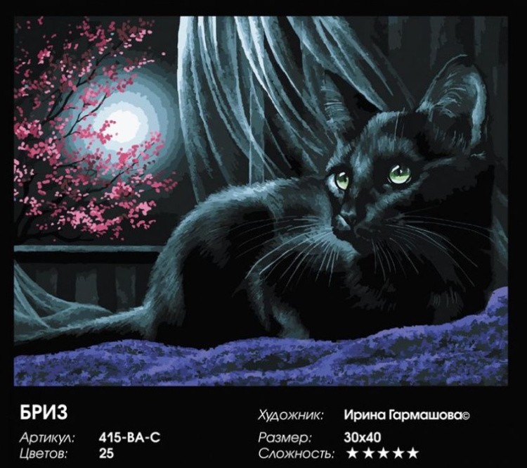 Картина по номерам «Бриз» — картинка 2