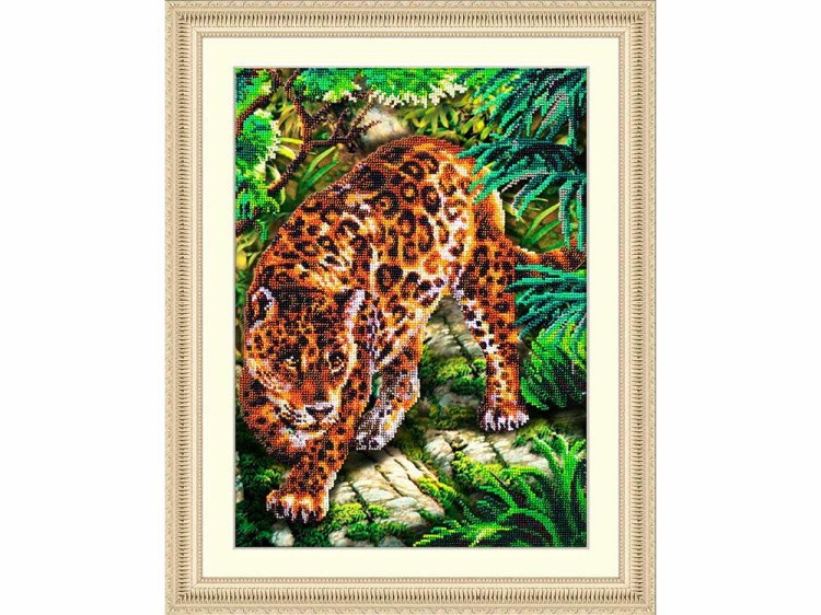 Набор вышивки бисером «В джунглях» — картинка 2
