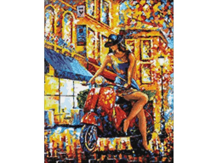 Алмазная вышивка «Авантюристка» — картинка 2