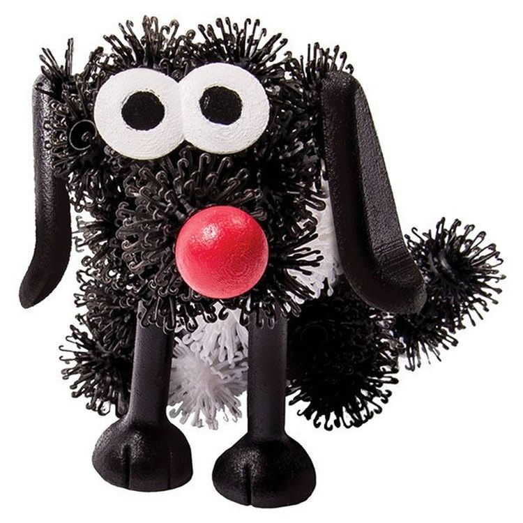 Конструктор-липучка Вязкий Пушистый шарик (Bunchems) 800 деталей — картинка 10