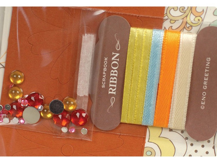 Набор для скрапбукинга «Ветерок оранжевый» — картинка 3