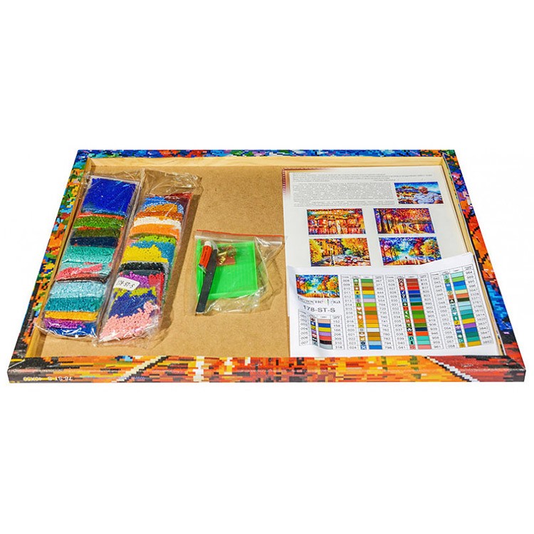 Алмазная вышивка «Прохладная свежесть» — картинка 3