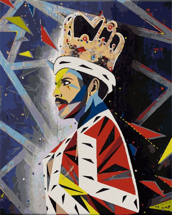 Картина по номерам «Король Фредди Меркьюри»