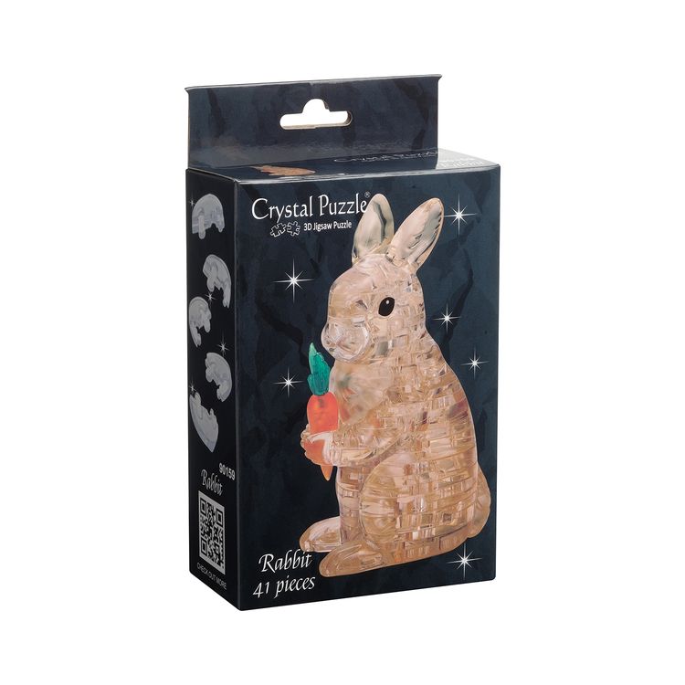3D Головоломка «Кролик», Crystal Puzzl — картинка 3