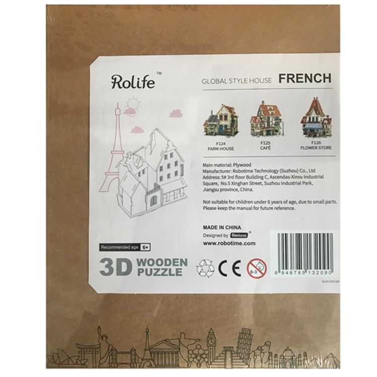 Конструктор из дерева «Французский отель» — картинка 4