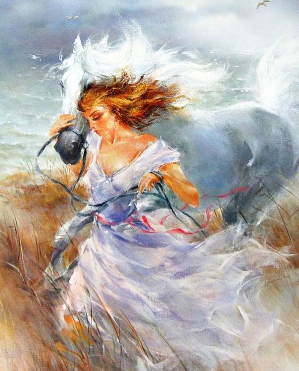 Картина по номерам «Белая нежность» — картинка 2