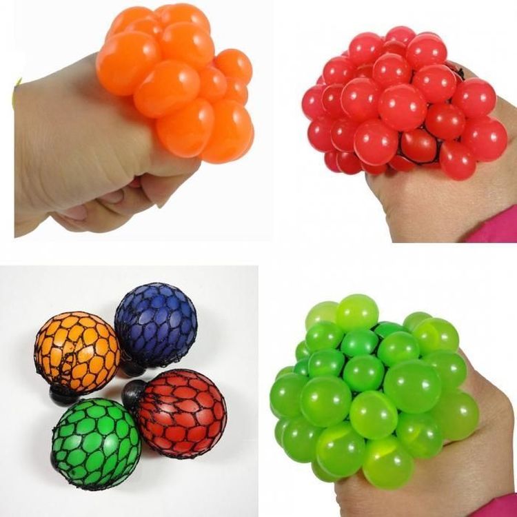 Стрессбол «Выжимяка» оранжево-желтый — картинка 4