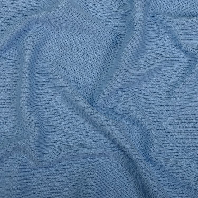 Ткань трикотаж Кашкорсе с лайкрой, 3 м x 120 см, 220 г/м², цвет: небо, TBY — картинка 2