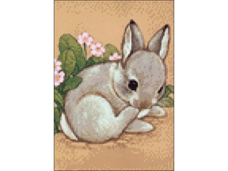 Алмазная вышивка «Зайчик» — картинка 2