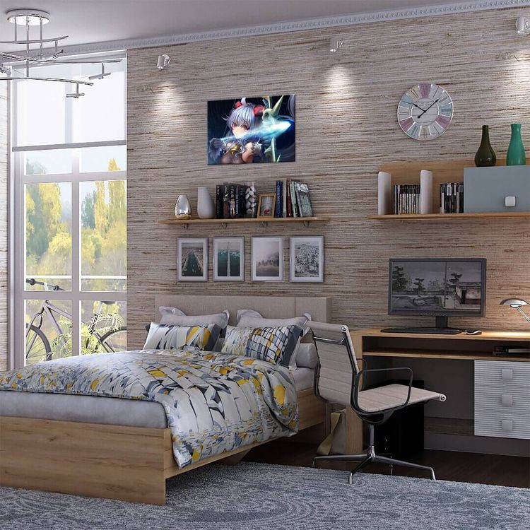 Картина по номерам «Геншин. Гань Юй» — картинка 4