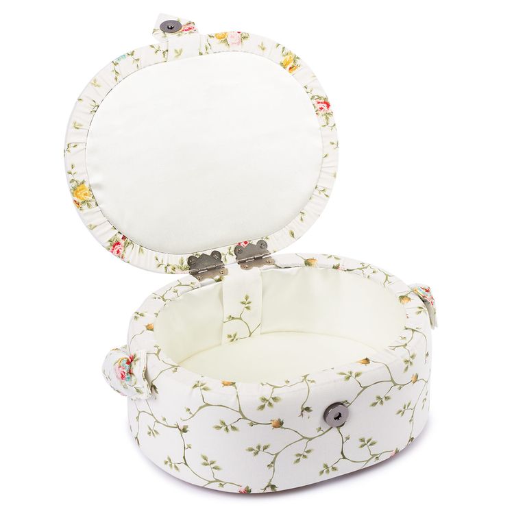 Шкатулка-корзина «Нежные цветы», 23,5х18,5х10 см, Gamma — картинка 2