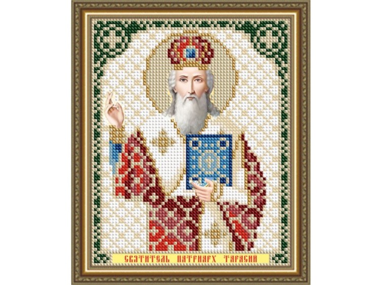 Рисунок на ткани «Святитель Тарасий Патриарх Цареградский»