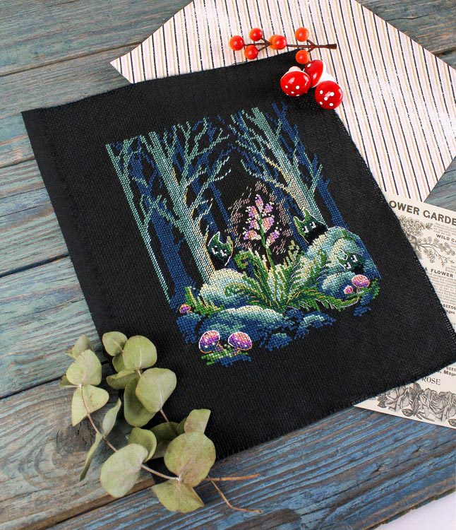 Набор для вышивания «Папоротник зацвел» — картинка 3