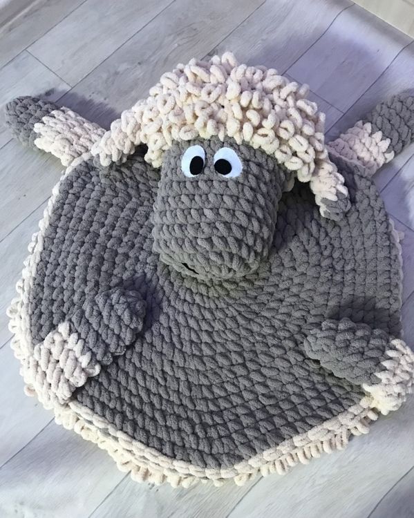 Пряжа ALIZE Puffy (799), черно-белый, 5 шт. по 100 г — картинка 5