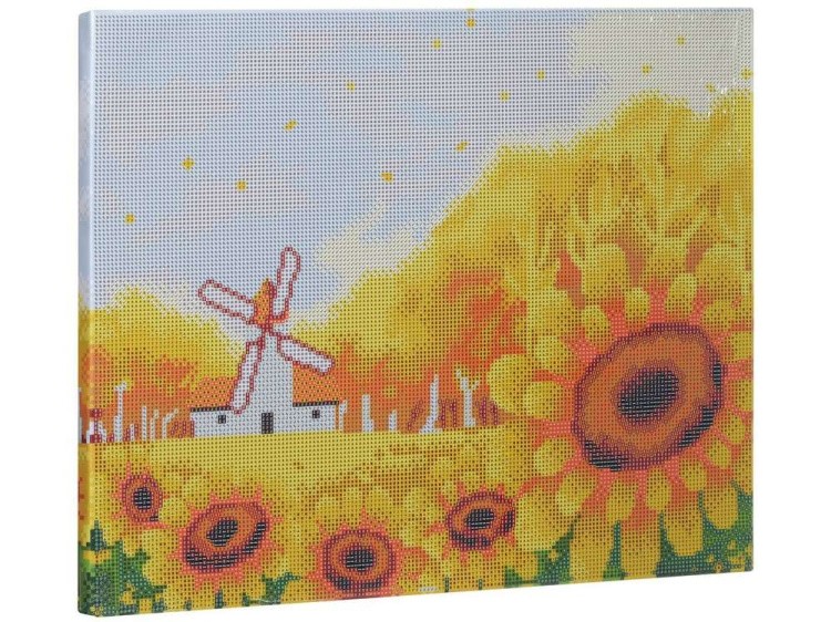 Алмазная вышивка «Подсолнухи» — картинка 2