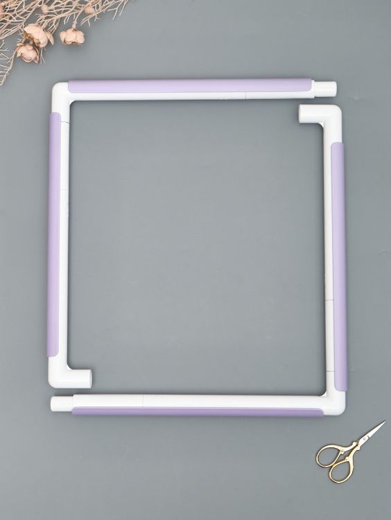 Пяльцы с клипсами 35,5х35,5 (Q-snap), CALIN — картинка 2