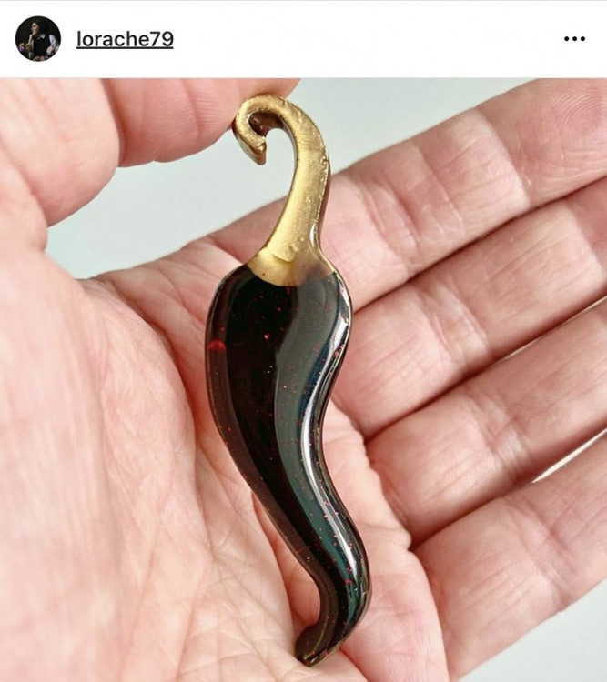 Молд №439 Чили перчик (6,8 см), 1 шт., Art Blong — картинка 2