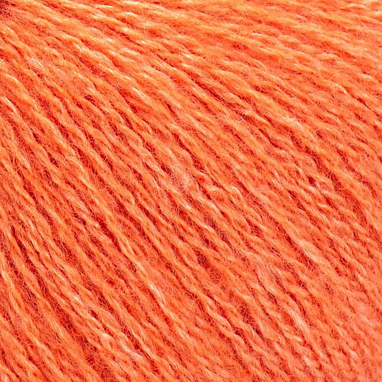 Пряжа YarnArt Silky Wool (338), меланж морковь, 5 шт. по 25 г — картинка 2