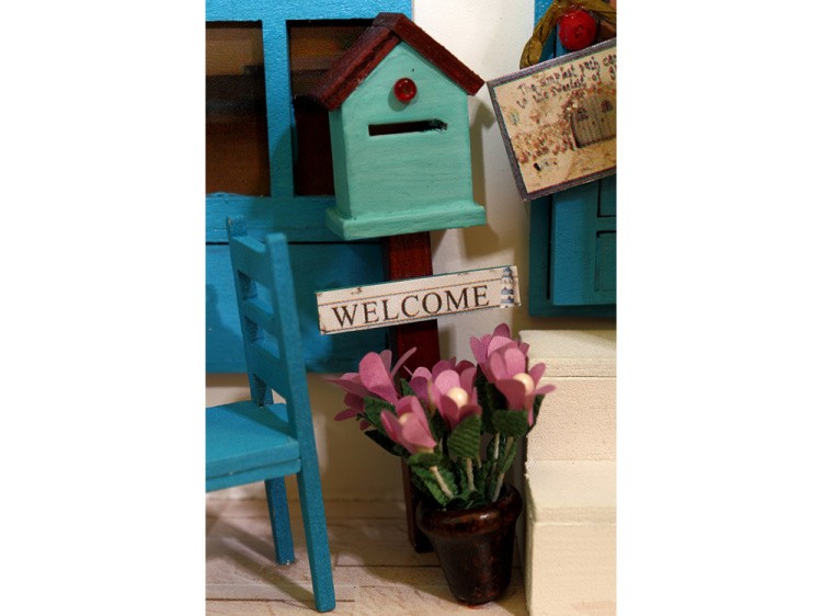 Набор для создания миниатюры (румбокс) «Лето в Греции» — картинка 9