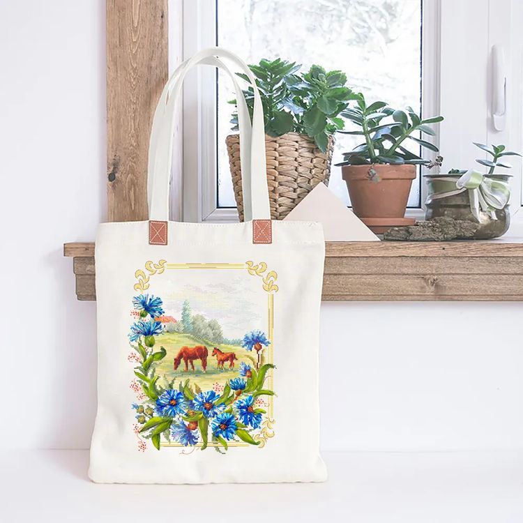 Набор для вышивания «Родные просторы. Васильки» — картинка 5