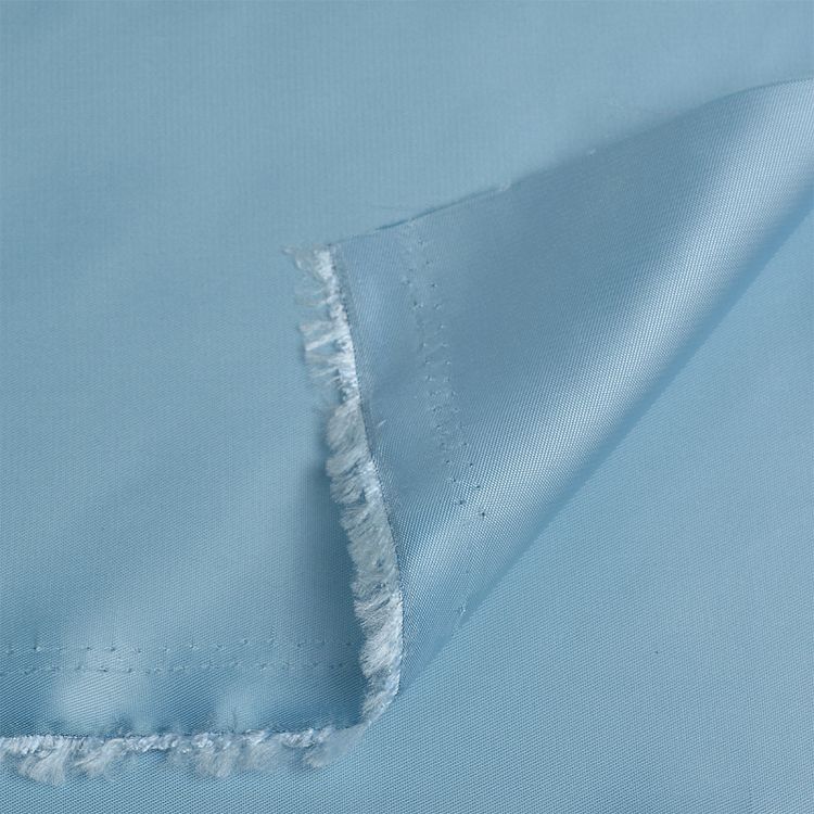 Ткань подкладочная Поливискоза нарезка, 10 м, ширина 145 см, 86 г/м², цвет: голубой, IDEAL — картинка 3