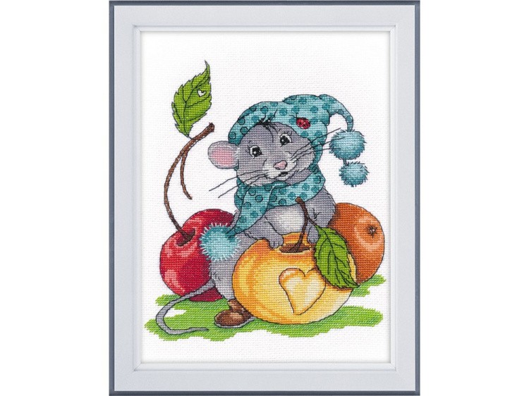 Набор для вышивания «Запасливый мышонок» — картинка 2