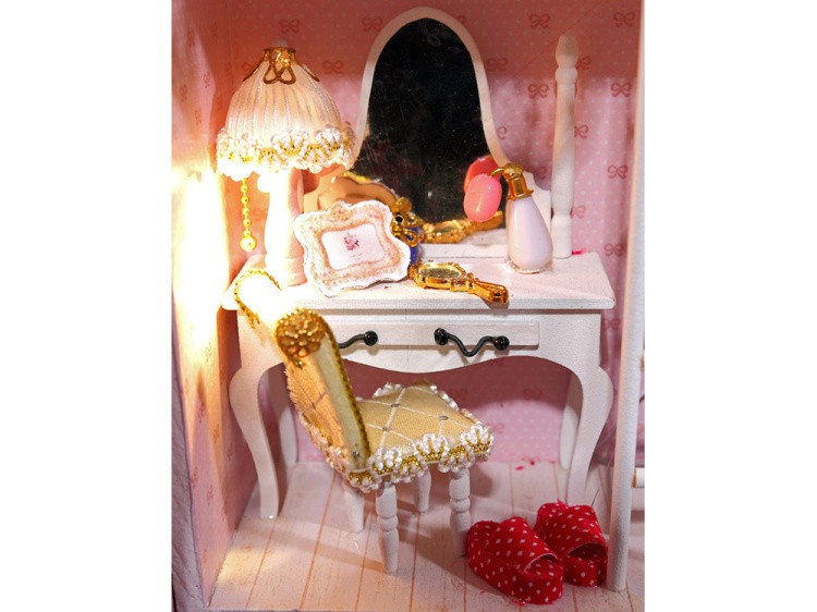 Набор для создания миниатюры (румбокс) «Розовый дневник» — картинка 6