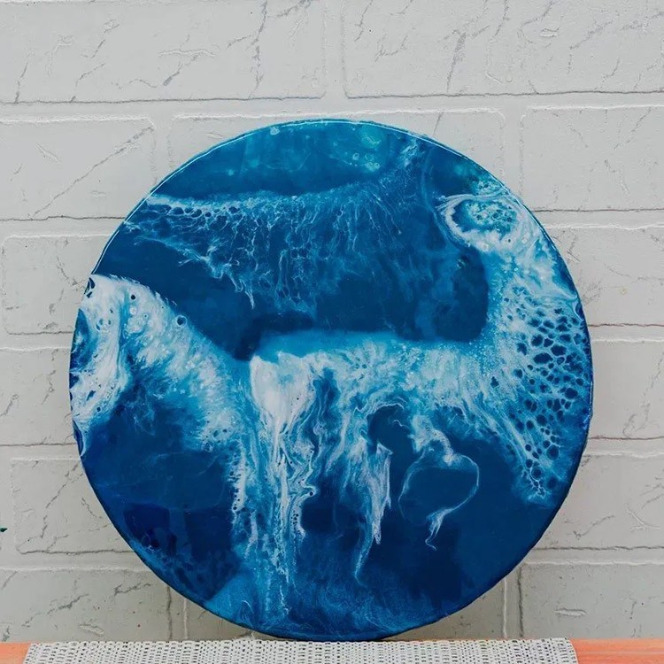 Набор для рисования эпоксидной смолой в технике ResinART Море, RU-SMOLA — картинка 8